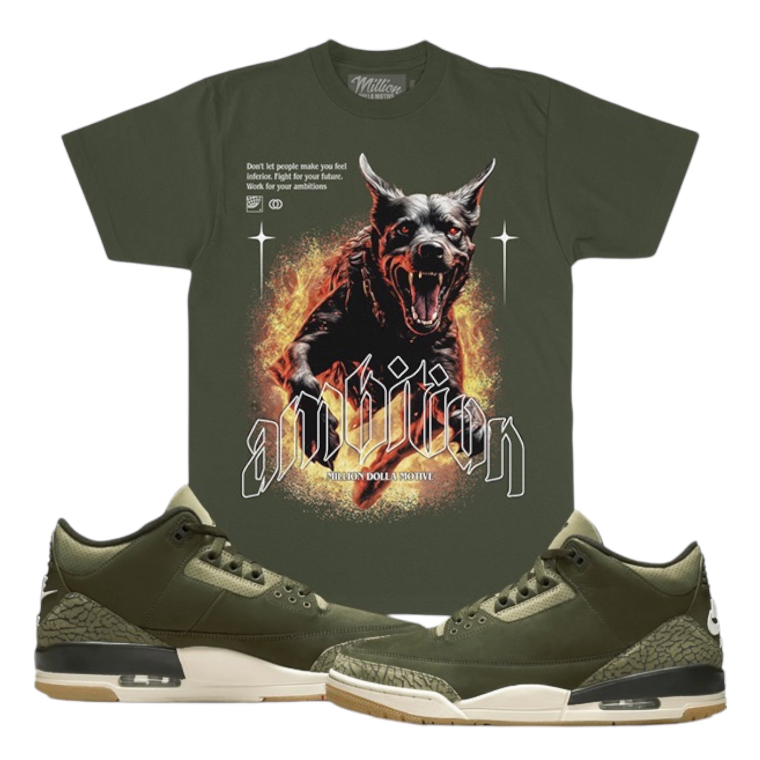 MILLION DOLLA MOTIVE: Ambition SS Tee